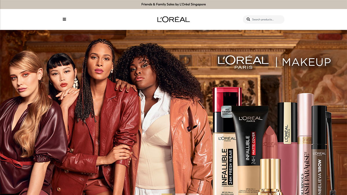 Loreal Friends & Family Corsiva Lab Singapore