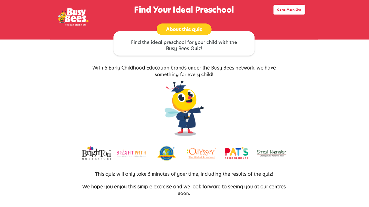 Busy Bees Quiz Corsiva Lab Singapore